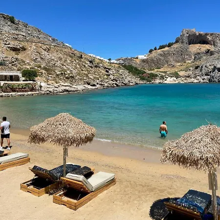 Holiday home Rhodes Archangelos Traditional In With Private Yard